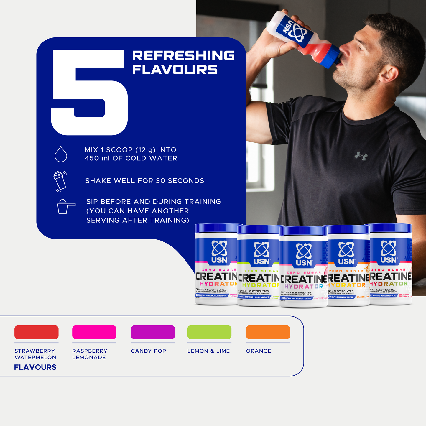 Zero Sugar Creatine Hydrator